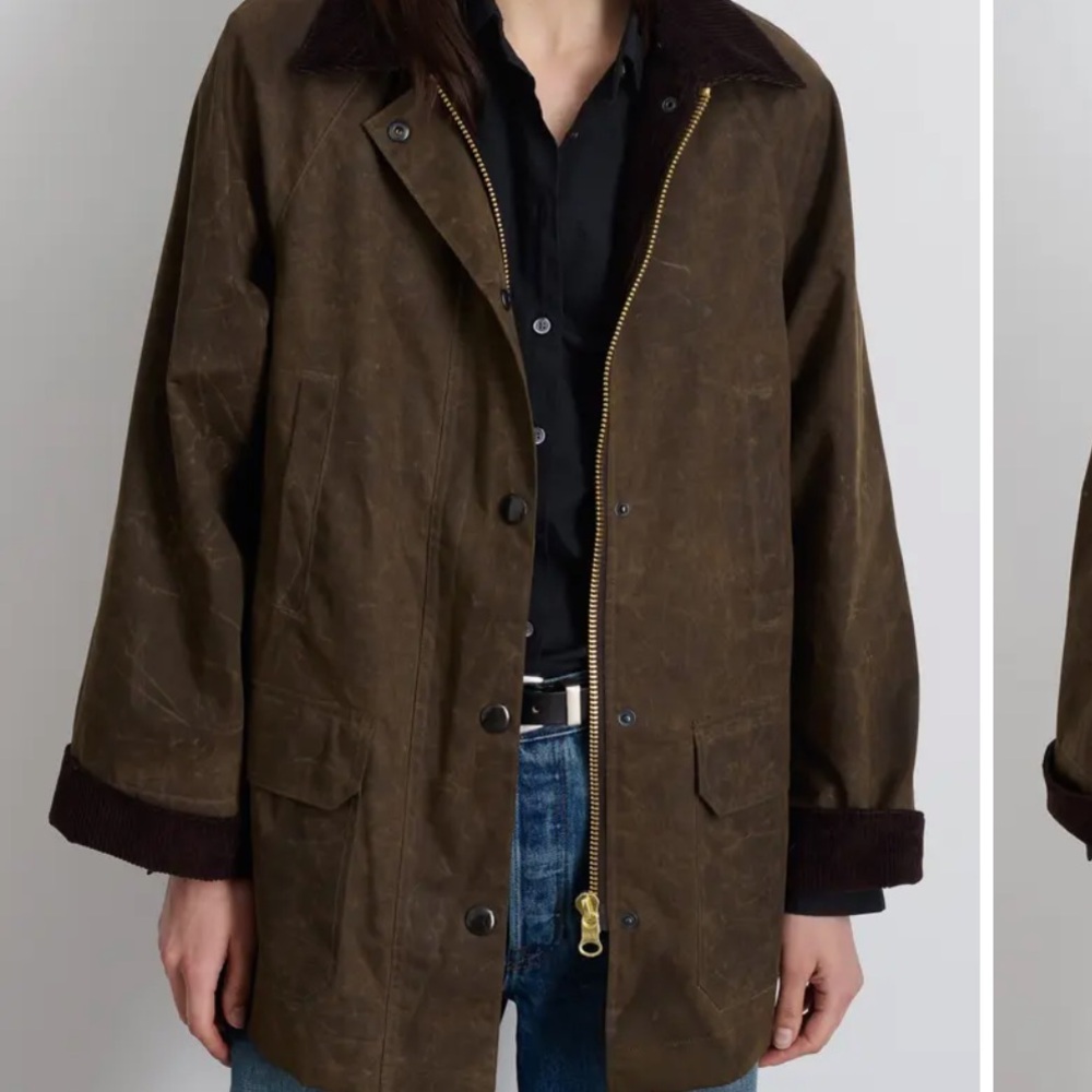 Alex Mill Madison Waxed Cotton Jacket